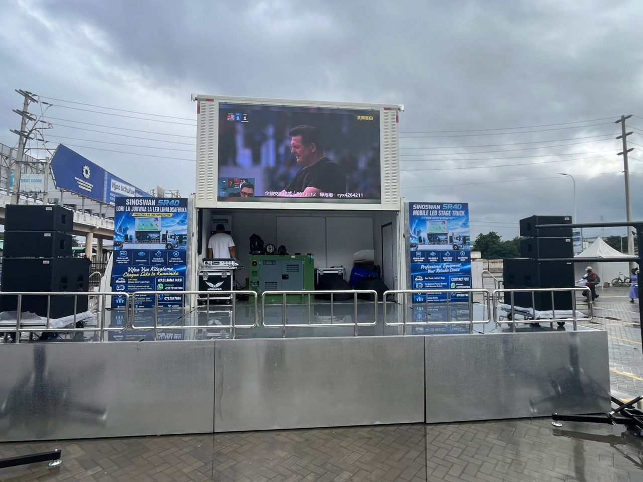 Trailer Mounted Mobile Stages